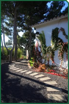 Foto d'un jardí de Garden La Sínia Foto d'un jardí de Garden La Sínia